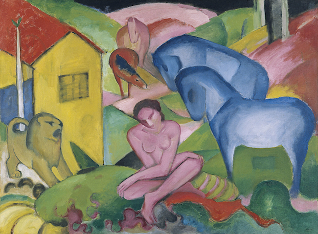 The Dream / Franz Marc (1912)